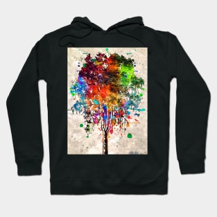 Birch Tree Grunge Hoodie